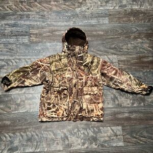 Men's Outdoor Camouflage Puffer Jacket